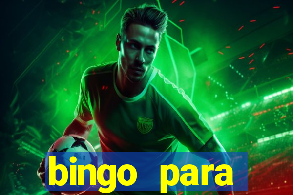 bingo para despedida de solteira para imprimir